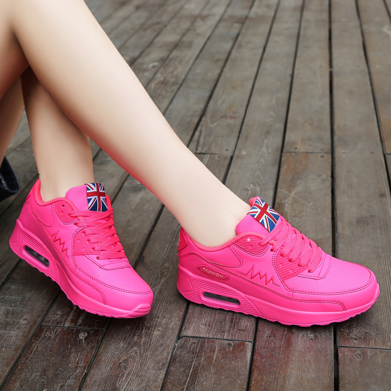 575381813 Women's shoes, air cushion shoes, sports and leisure shoes, Korean version, student single shoes, travel shoes, flat shoes, women's shoes - Image 1